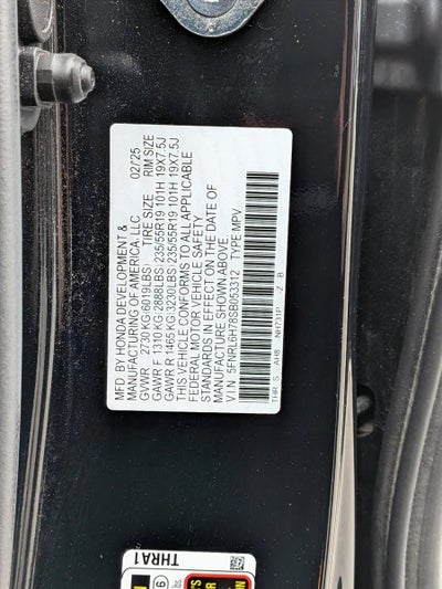 2025 Honda Odyssey Sport-L Auto