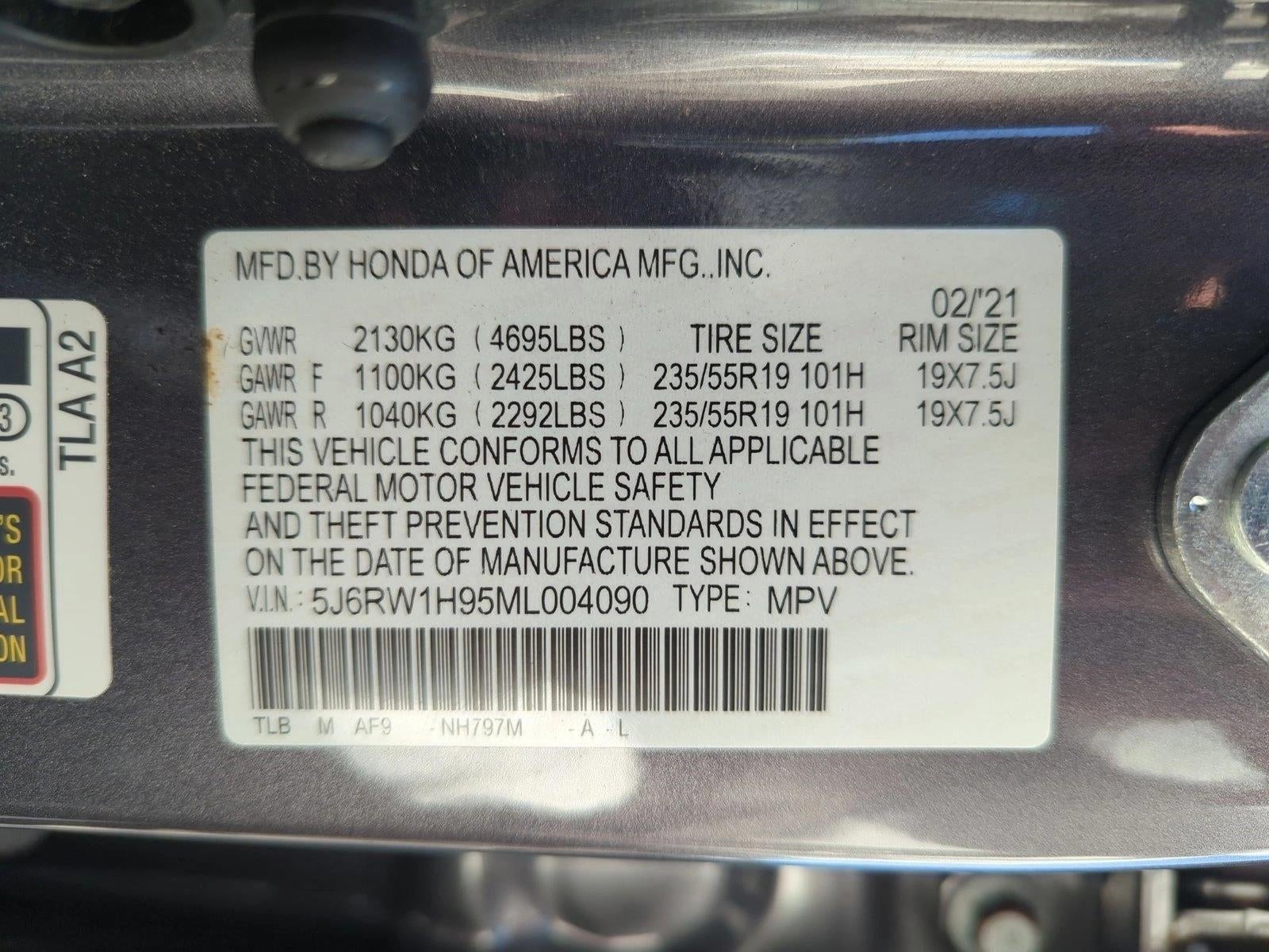 2021 Honda CR-V Touring 2WD