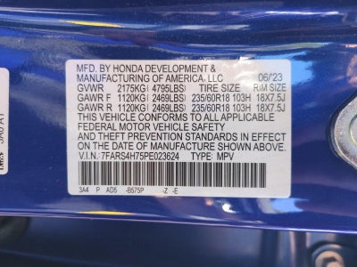 2023 Honda CR-V EX-L AWD
