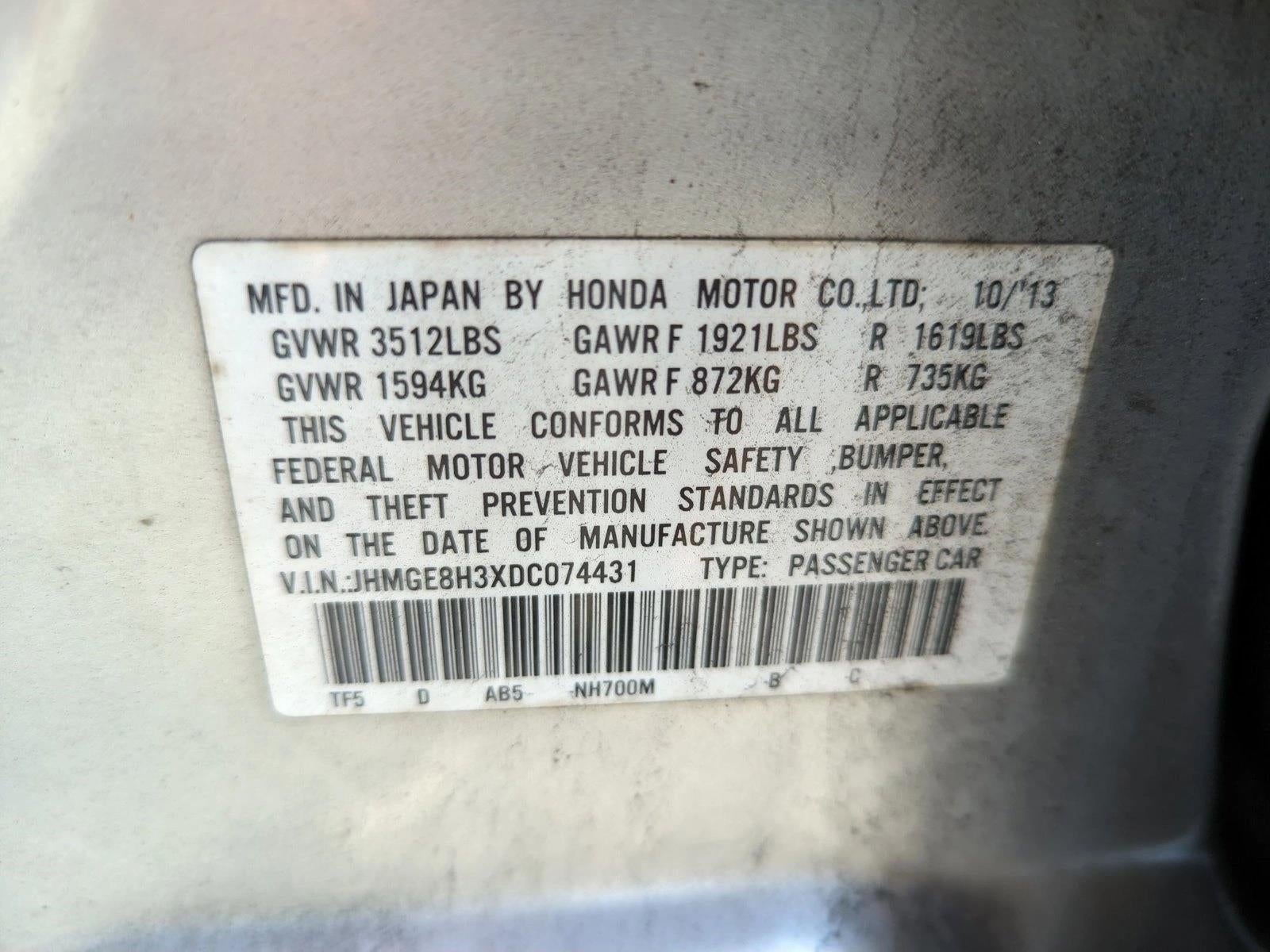 2013 Honda Fit Automatic