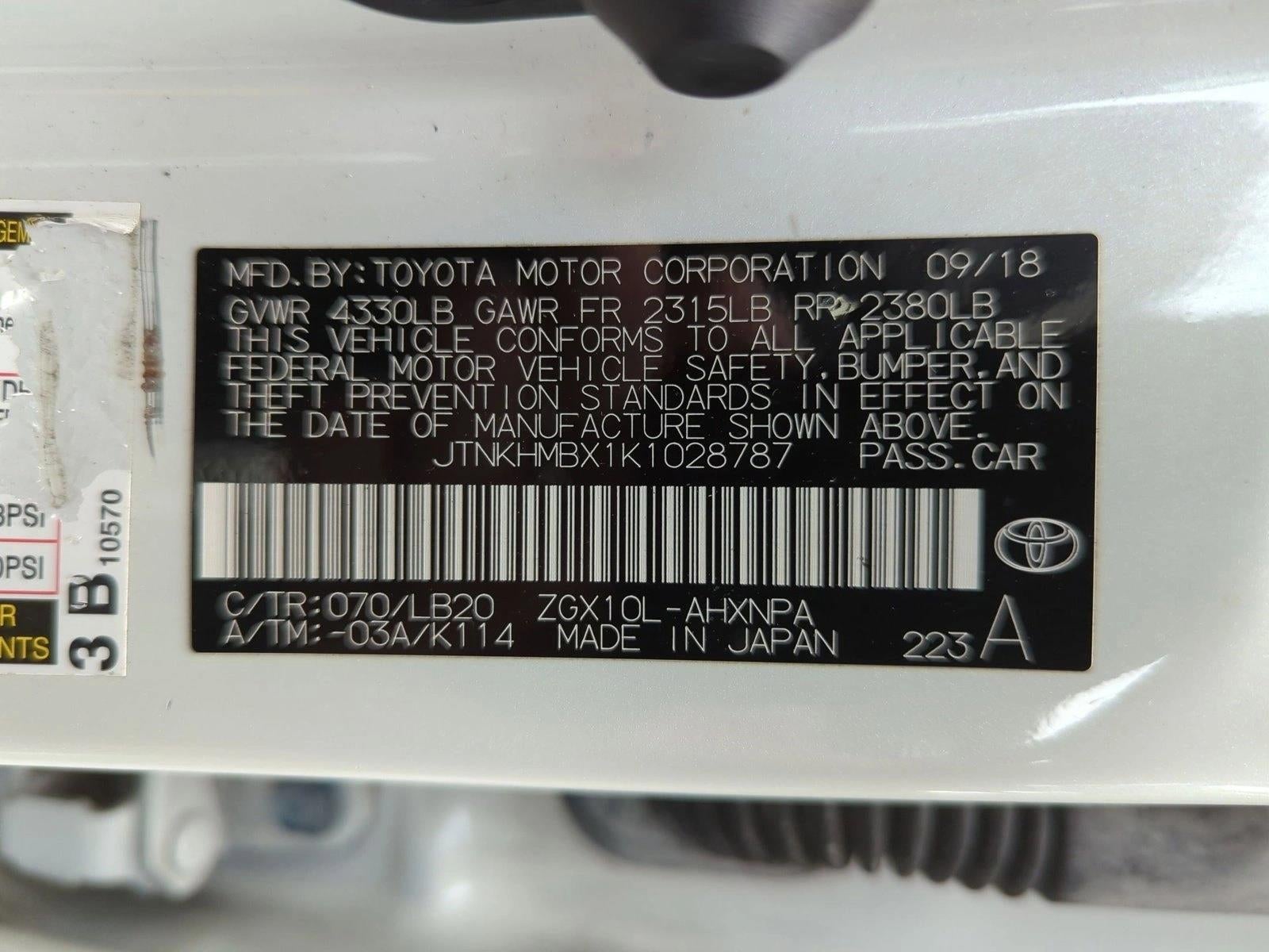 2019 Toyota C-HR Limited FWD (Natl)
