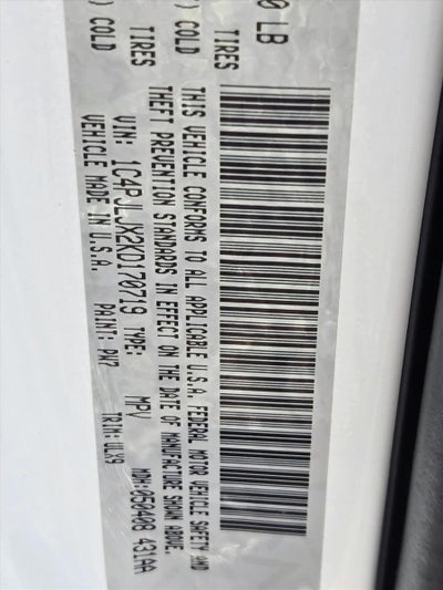 2019 Jeep Cherokee Overland FWD