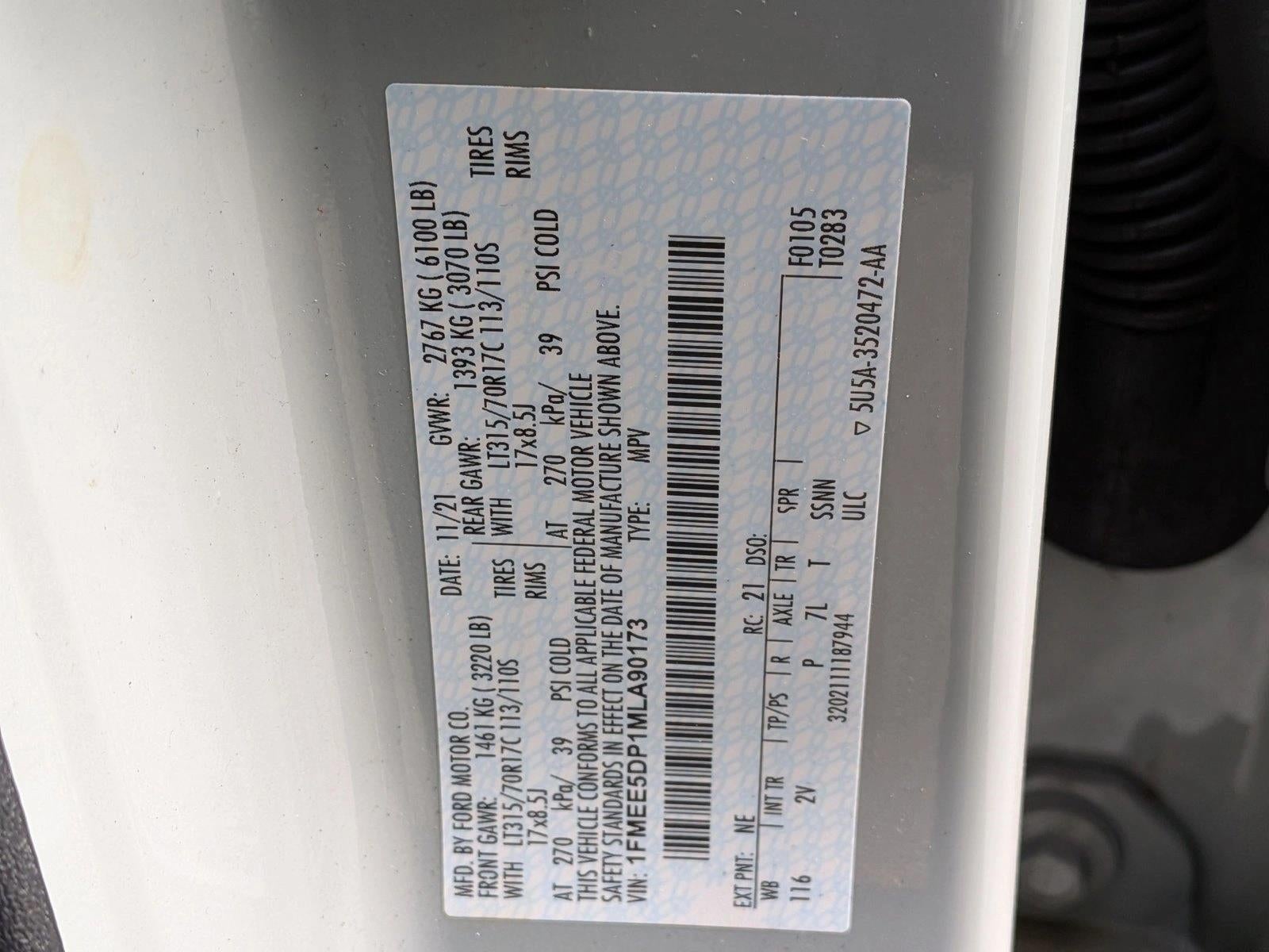 2021 Ford Bronco Outer Banks 4 Door Advanced 4x4