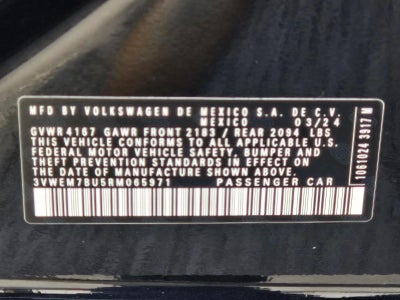 2024 Volkswagen Jetta SE Auto