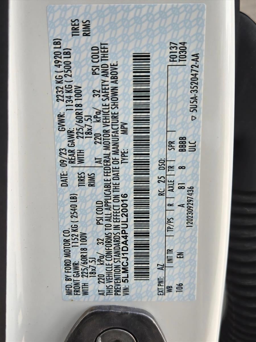 2023 Lincoln Corsair Standard AWD