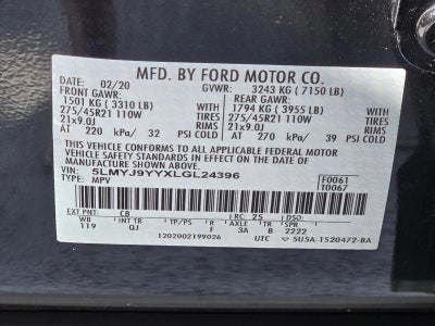 2020 Lincoln Aviator Black Label Grand Touring AWD