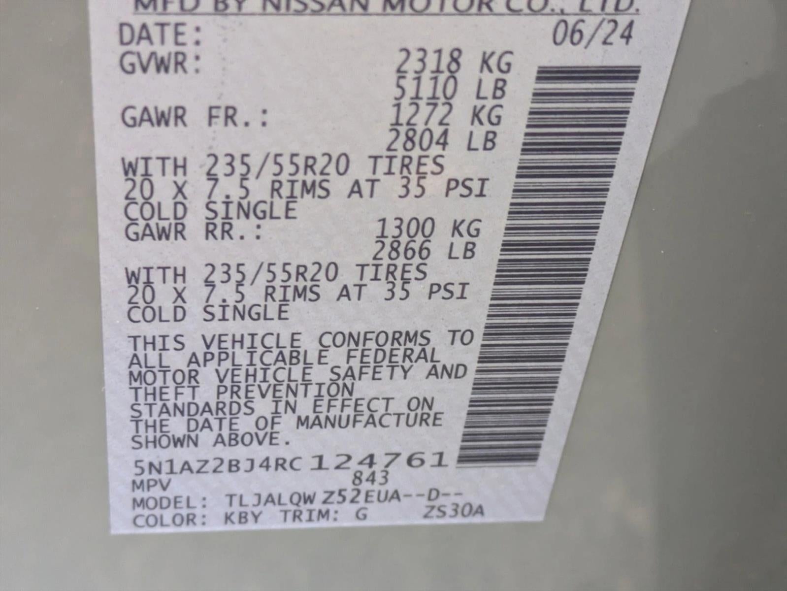 2024 Nissan Murano FWD SV