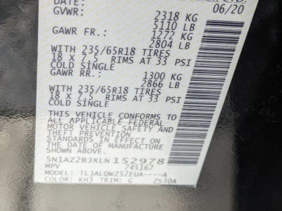 2020 Nissan Murano FWD SV