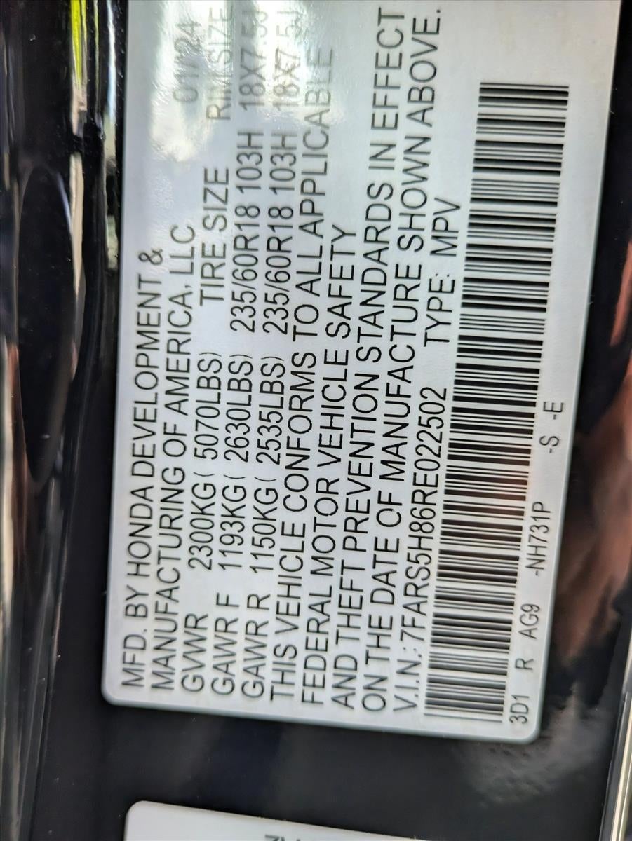 2024 Honda CR-V Hybrid Sport-L FWD