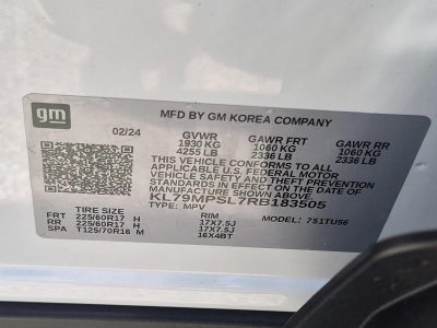 2024 Chevrolet Trailblazer FWD 4dr LT