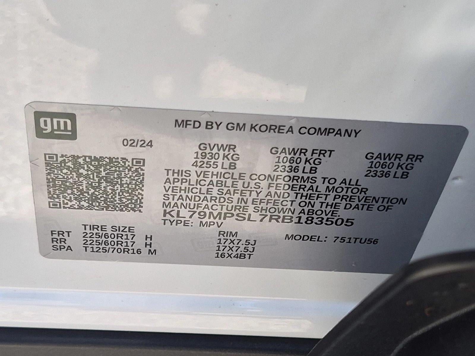 2024 Chevrolet Trailblazer FWD 4dr LT