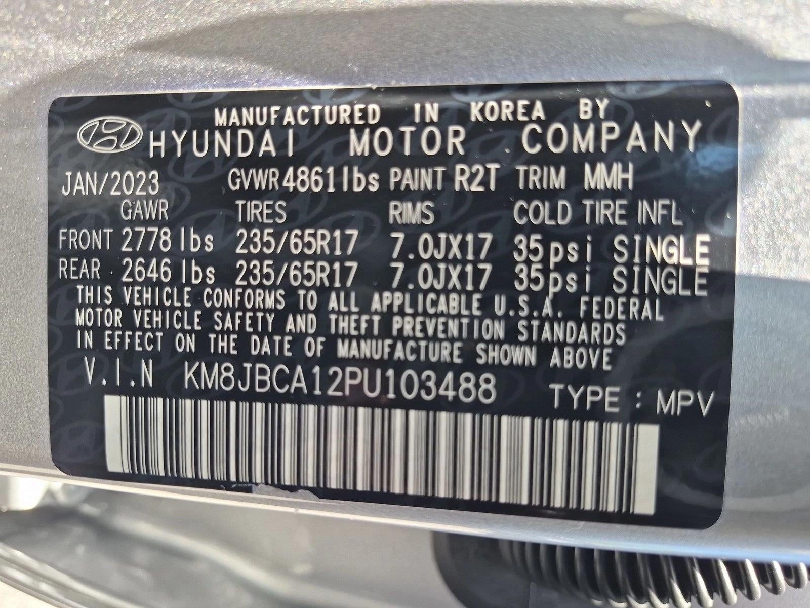 2023 Hyundai TUCSON Hybrid Blue AWD