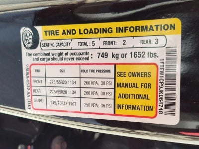 2018 Ford F-150 XL 2WD SuperCrew 5.5' Box