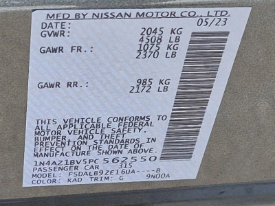 2023 Nissan LEAF S Hatchback