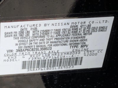 2025 Nissan Kicks SV AWD