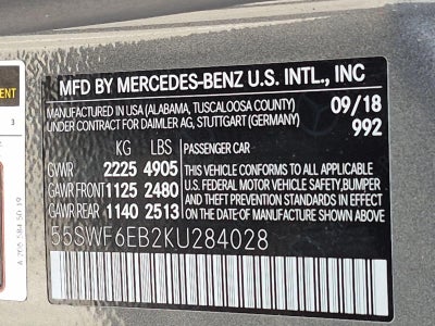 2019 Mercedes-Benz C-Class AMG® C 43 4MATIC® Sedan