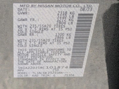 2024 Nissan Murano FWD Platinum