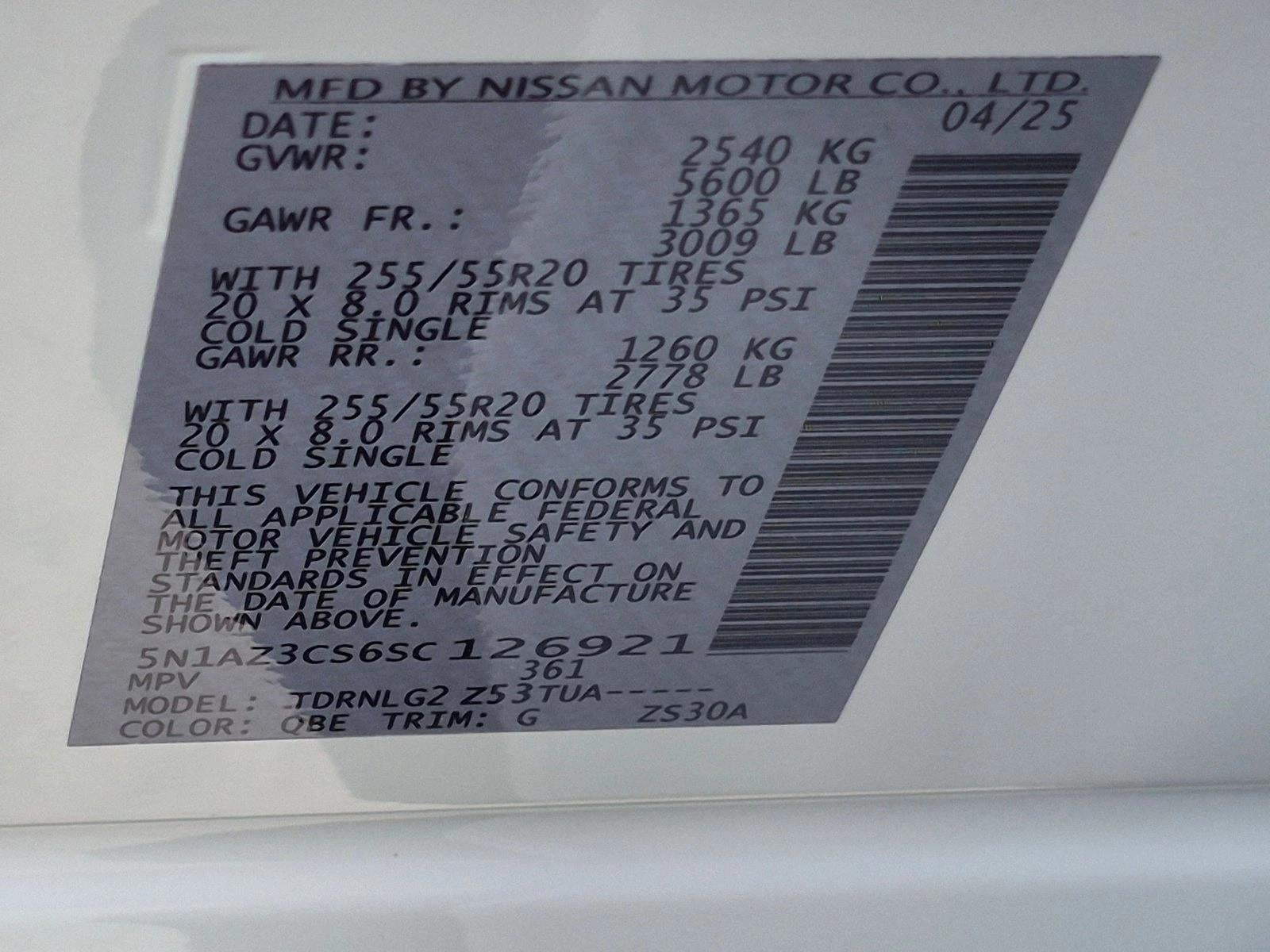 2025 Nissan Murano AWD SL