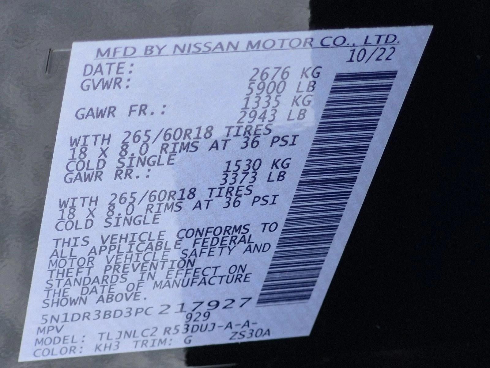 2023 Nissan Pathfinder Rock Creek 4WD