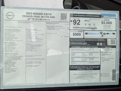 2025 Nissan ARIYA ENGAGE+ e-4ORCE AWD