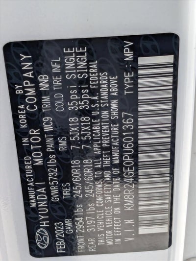 2023 Hyundai PALISADE SEL FWD