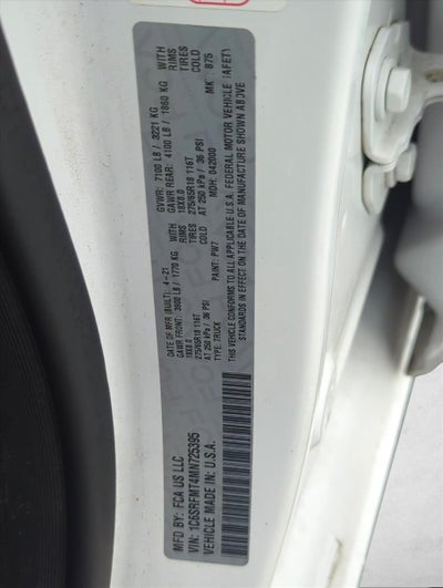 2021 RAM 1500 Big Horn 4x4 Crew Cab 6'4" Box