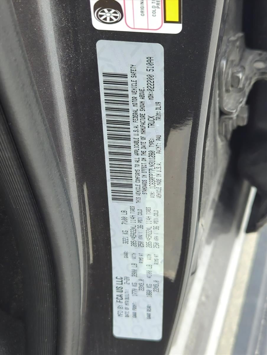 2020 RAM 1500 Limited 4x4 Crew Cab 6'4" Box