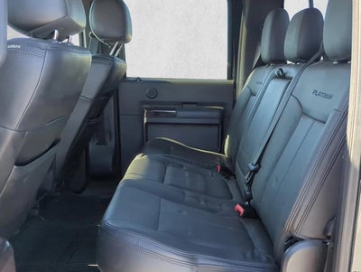 2015 Ford Super Duty F-350 DRW 4WD Crew Cab 8 Ft Box Platinum