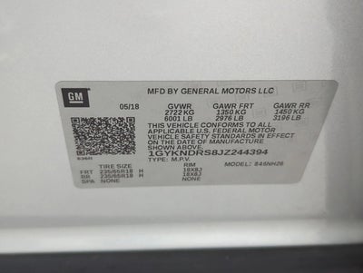 2018 Cadillac XT5 AWD 4dr Luxury