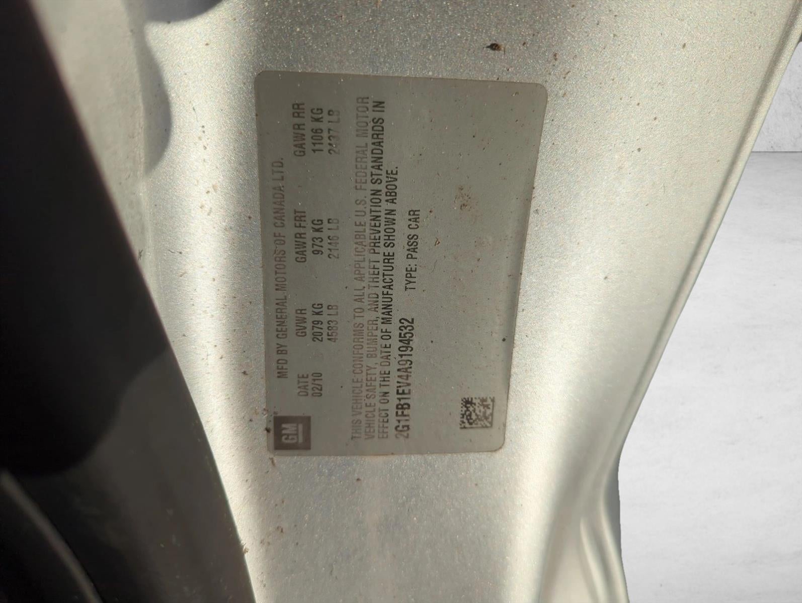 2010 Chevrolet Camaro Coupe 1LT