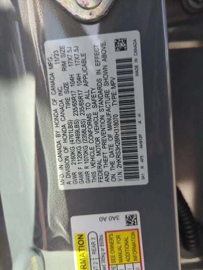 2024 Honda CR-V LX 2WD