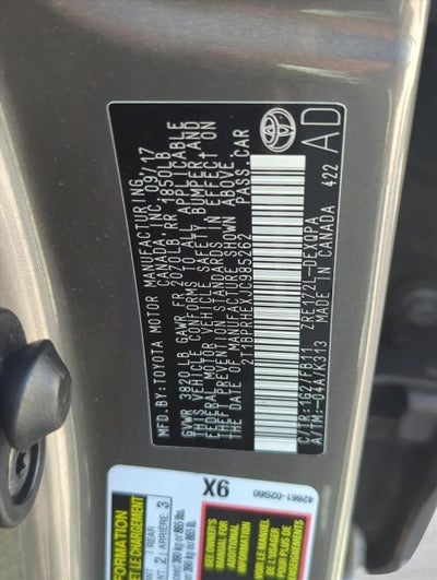 2018 Toyota Corolla LE Eco CVT (Natl)