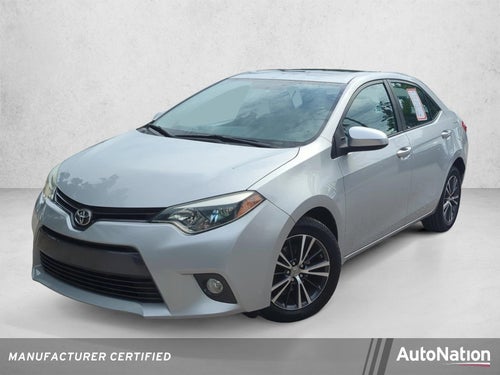 2016 Toyota Corolla 4dr Sdn CVT Auto LE Plus (Natl)