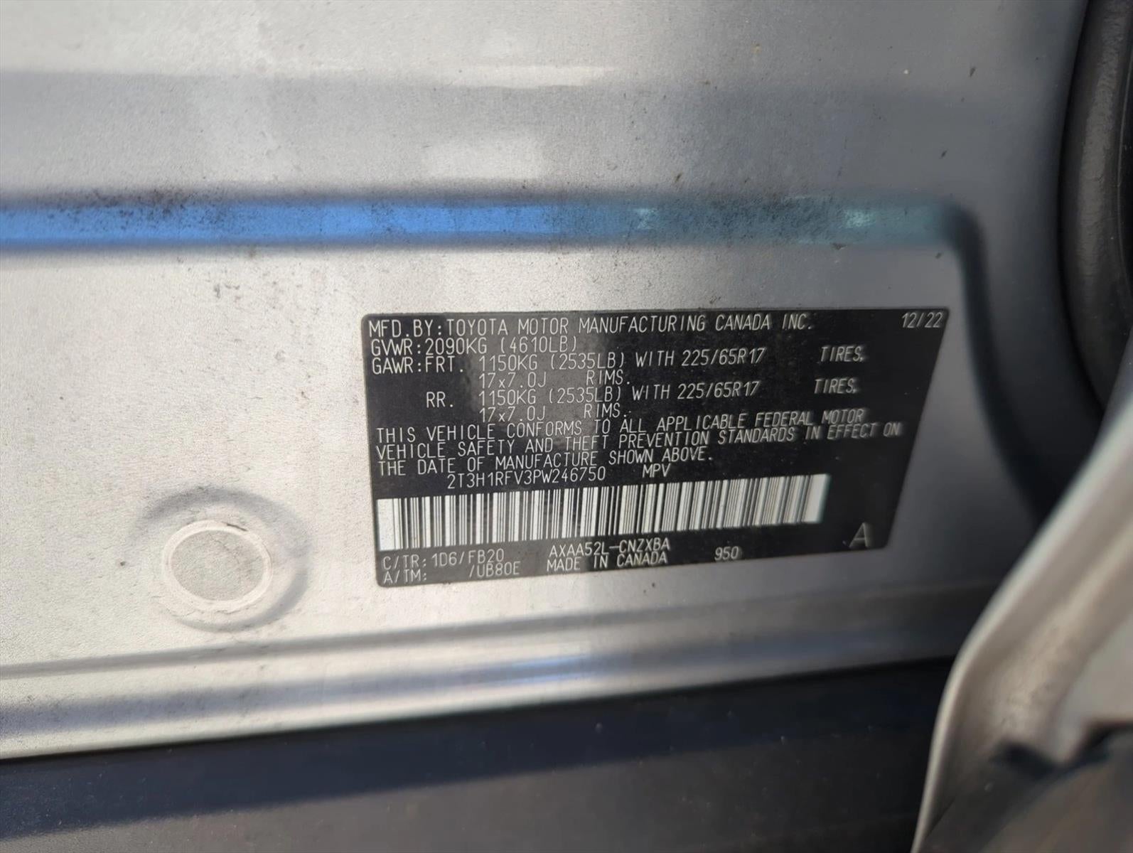 2023 Toyota RAV4 LE FWD (GS)