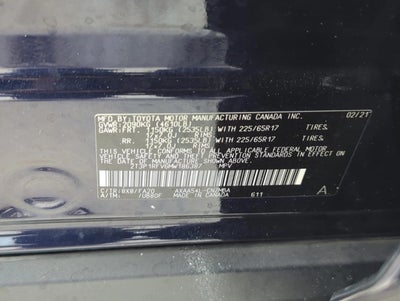2021 Toyota RAV4 XLE AWD (Natl)