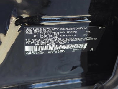 2017 Toyota RAV4 XLE AWD (Natl)