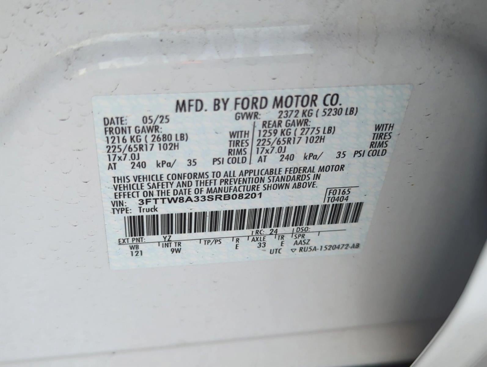 2025 Ford Maverick XL FWD SuperCrew