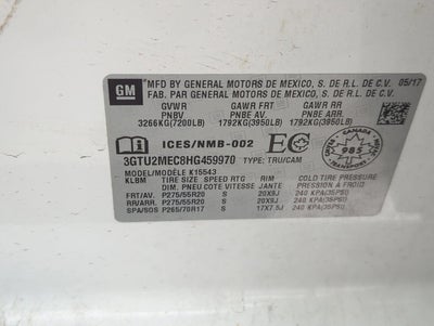 2017 GMC Sierra 1500 Crew Cab Short Box 4-Wheel Drive SLE