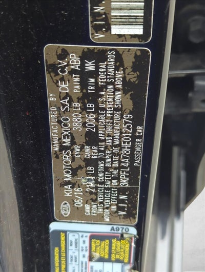 2017 Kia Forte S Auto