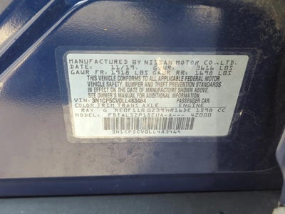 2020 Nissan Kicks SV FWD