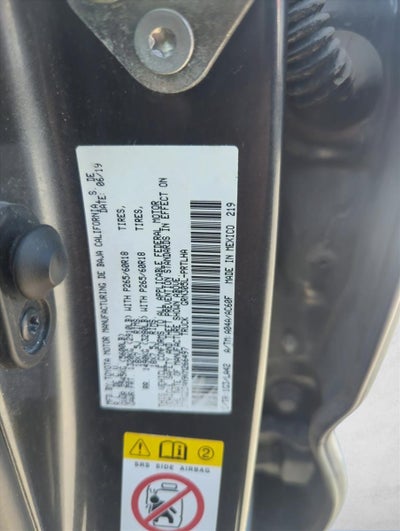 2019 Toyota Tacoma 4WD 4WD Limited Double Cab 5' Bed V6 AT (Natl)