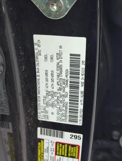 2024 Toyota Tacoma 2WD 2WD TRD Sport Double Cab 5' Bed AT (Natl)