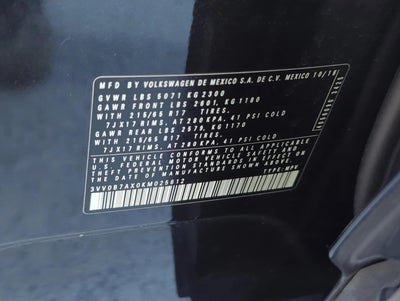 2019 Volkswagen Tiguan 2.0T S 4MOTION