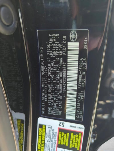 2025 Toyota Camry SE (SE)