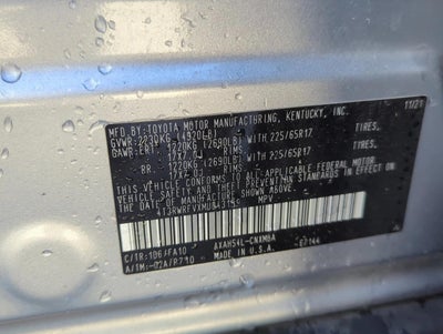 2021 Toyota RAV4 Hybrid XLE AWD (Natl)