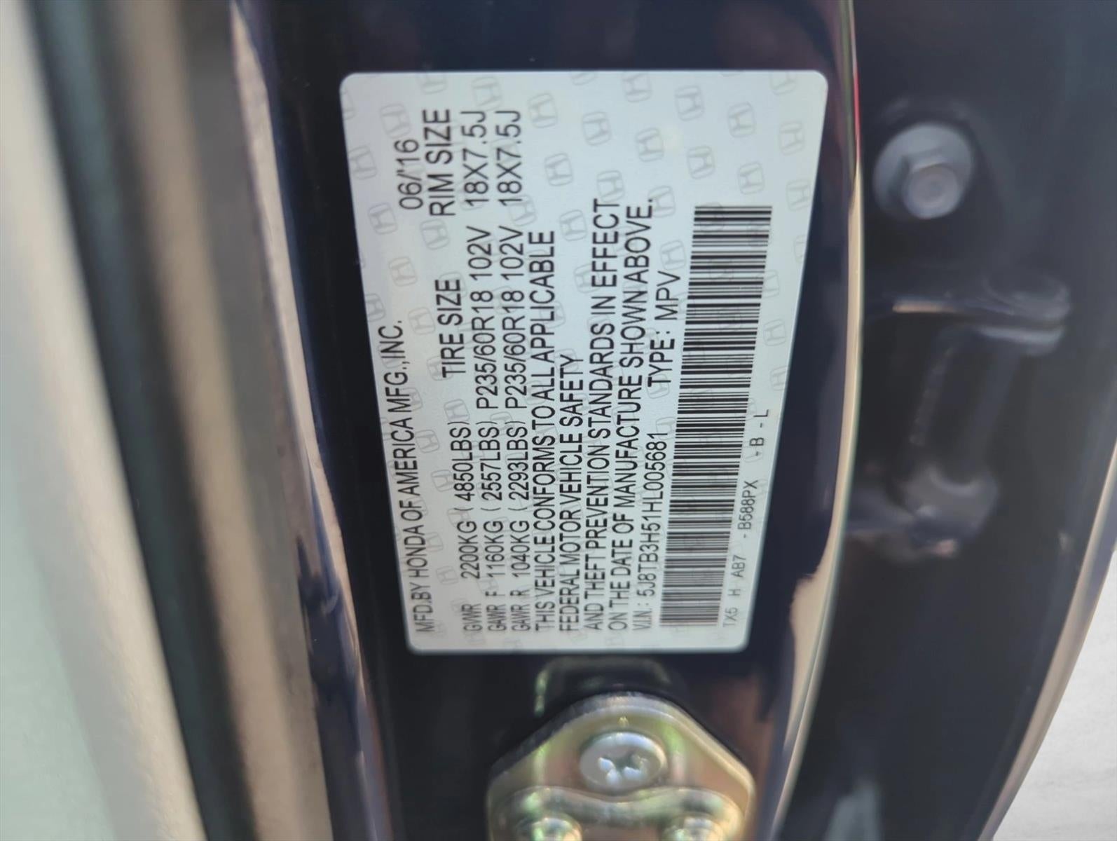 2017 Acura RDX FWD w/Technology Pkg