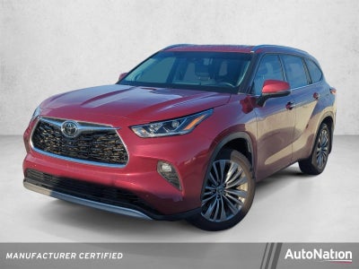 2021 Toyota Highlander Platinum AWD (Natl)