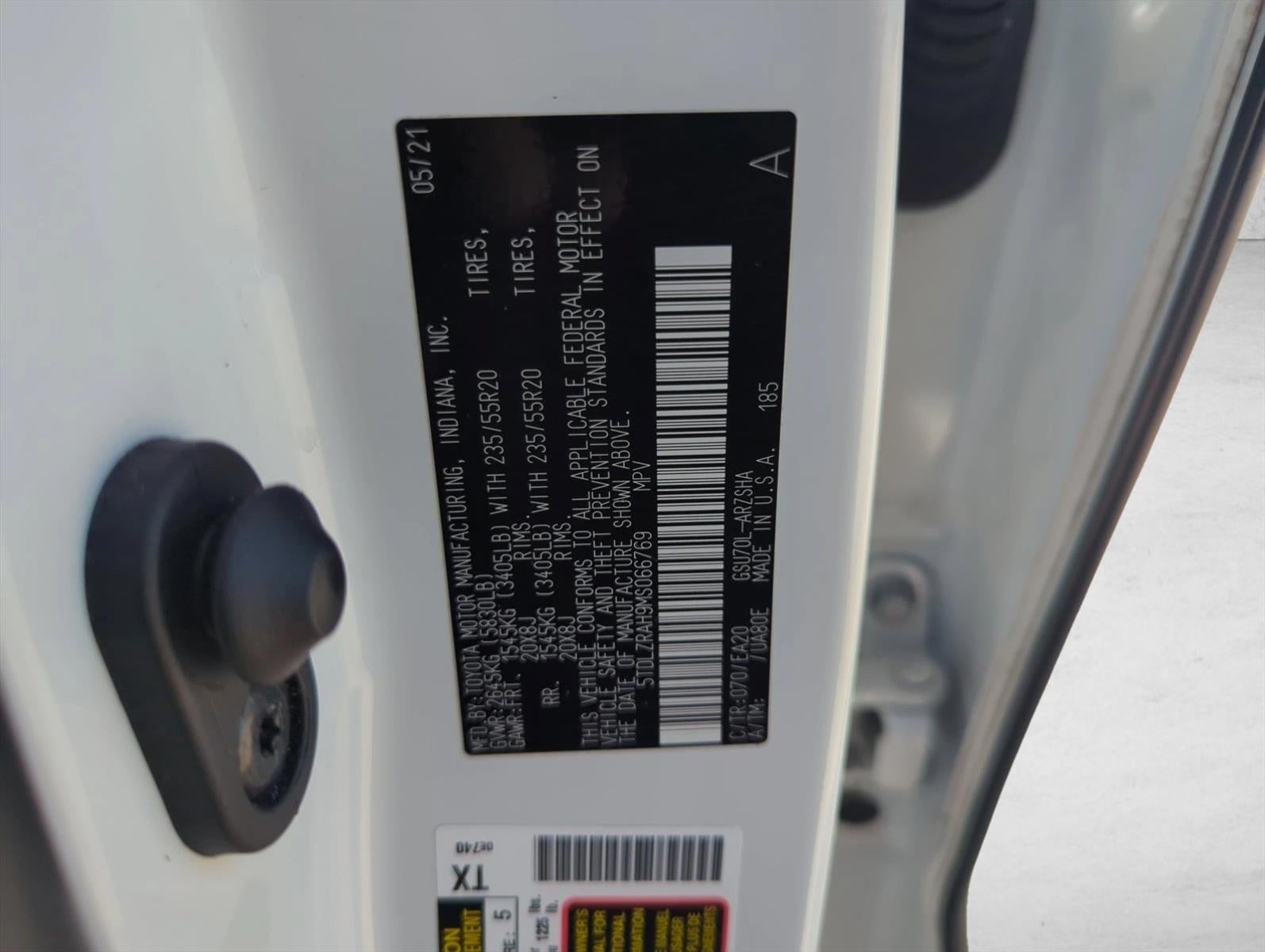 2021 Toyota Highlander XSE FWD (Natl)