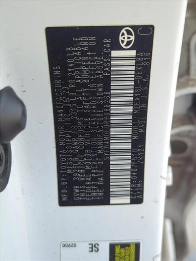 2024 Toyota Corolla LE CVT (Natl)