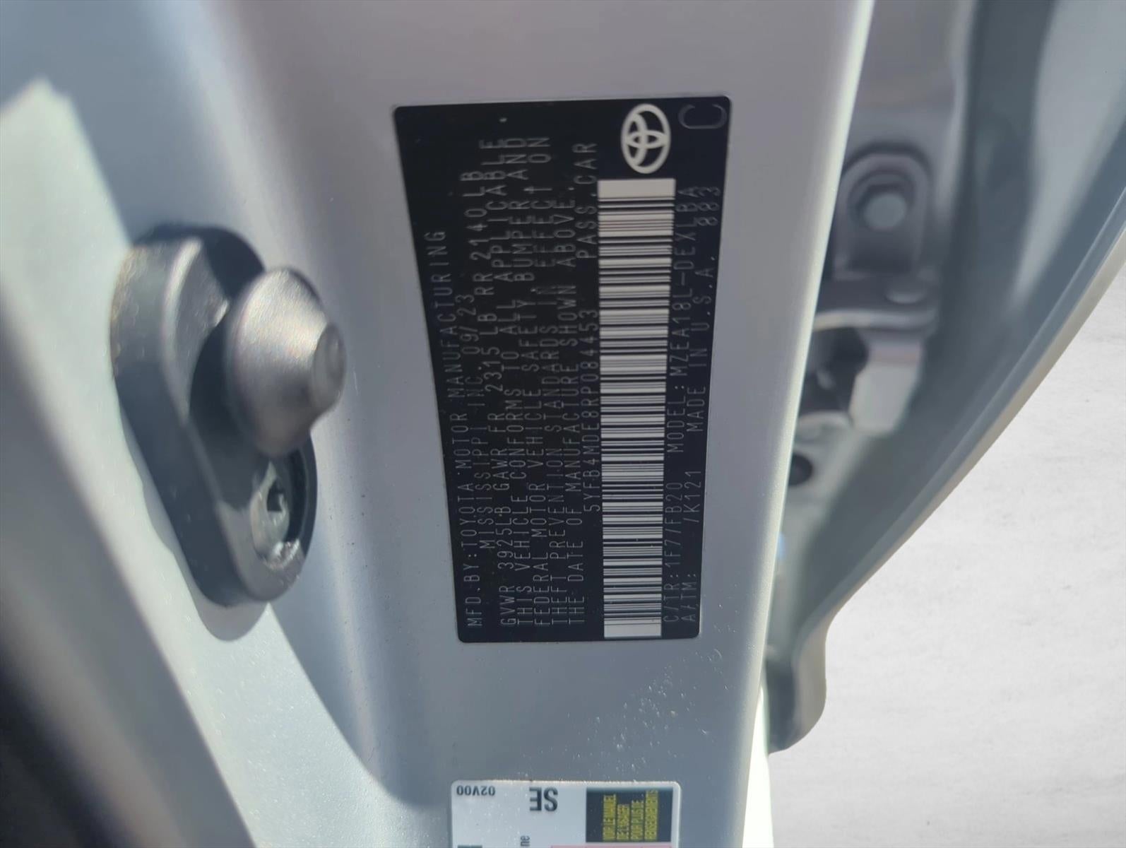 2024 Toyota Corolla LE CVT (Natl)